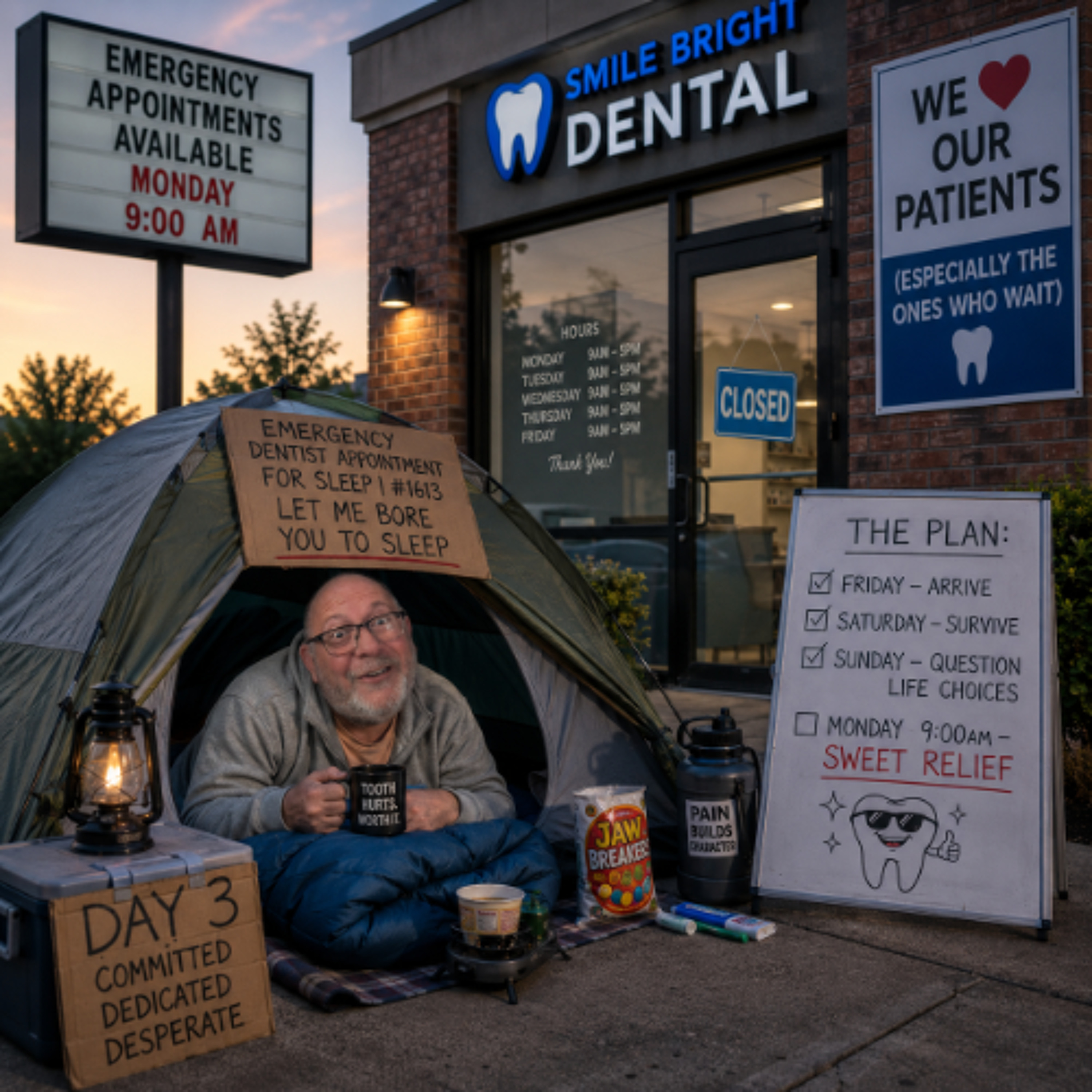 Emergency Dentist Appointment For Sleep  #1613 Let Me Bore You To Sleep  Short Voice Only  Jason Newland