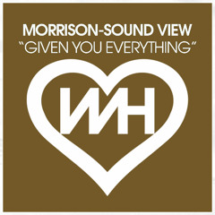 Morrison-Sound View - Given You Everything (Original Mix)