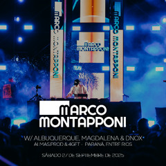 Marco Montapponi - W/ Albuquerque, D-Nox & Magdalena @Almas.prod & @4Get - Paraná, Entre Rios [27.09.2025]