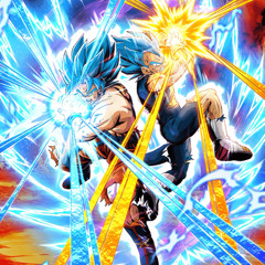 [COVER + FLP] (ARGENT Test) Dokkan Battle - LR SSGSS Goku and SSGSS Vegeta Active Skill OST