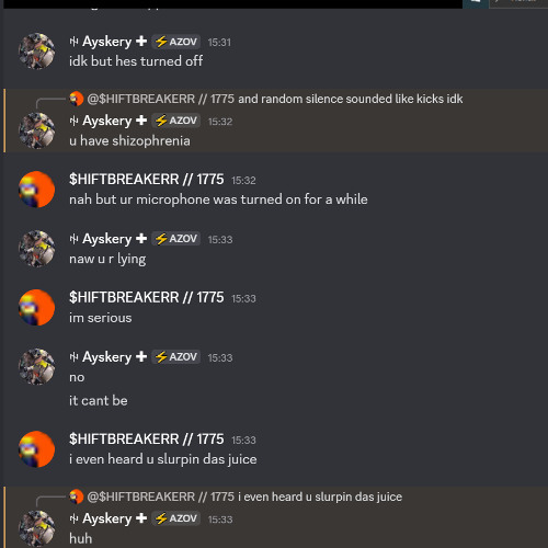 octxve microphone noises sound like a rag phon beat XD (w/ 1NC1NERATXR