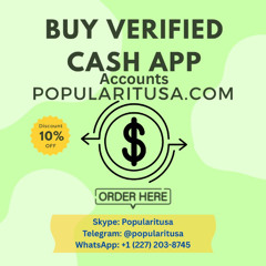 Buy Verified Cash App Accounts with Cash Card Flexibility and Enhanced Security from Popularitusa
