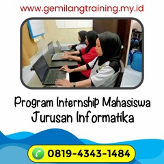 Praktik Lapangan Mahasiswa Jurusan Sistem Informasi, WA 0819-4343-1484