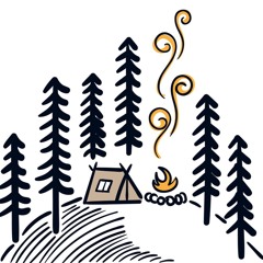 アニメのキャンプシーンで流れる曲[from 2hDTM]