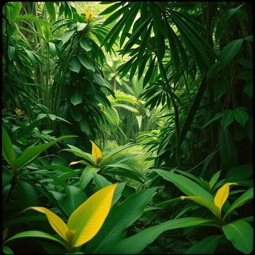 Hands in the Leaves