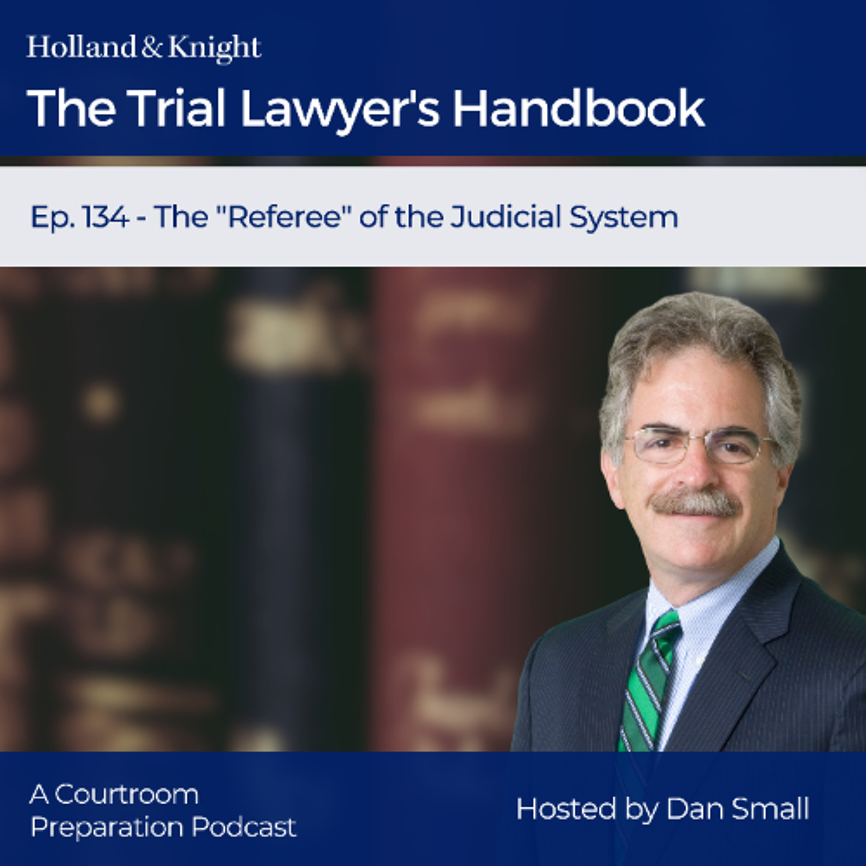 The "Referee" of the Judicial System episode artwork