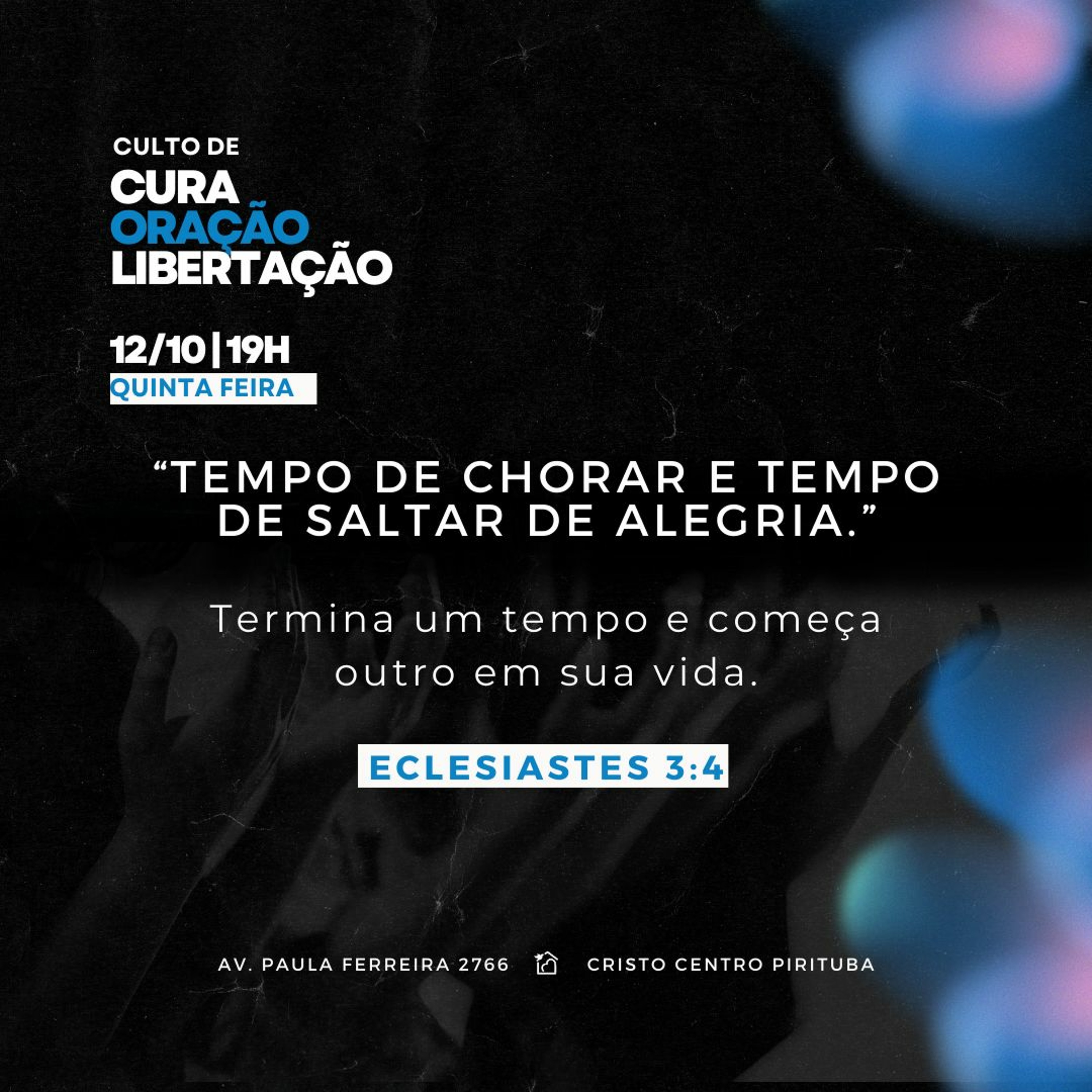 Tempo De Chorar E Tempo De Saltar De Alegria - Apóstolo Rubens De Mattos 12/10/2023 episode artwork