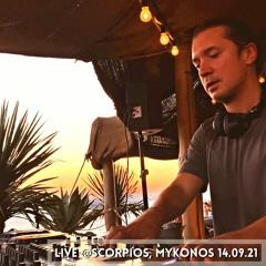 Live @Scorpios, Mykonos [GR] 14.09.21