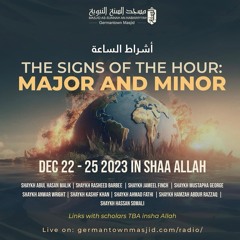 10 Four Minor Signs by Shaykh Rasheed Barbee