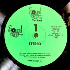 "Sound Off w/ Tim Reid" April 9-11, 1982 Radio Show