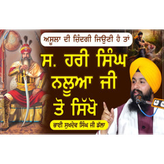 ਸਰਦਾਰ ਹਰੀ ਸਿੰਘ ਨਲਵਾ - ਭਾਈ ਸੁਖਦੇਵ ਸਿੰਘ ਬਾਉਲੀ ਸਾਹਿਬ ਡੱਲਾ  l Hari Singh Nalwa-Bhai Sukhdev Singh Bauli Sahib Dalla