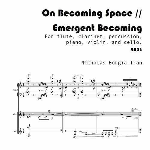 On Becoming Space // Emergent Becoming