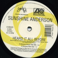 Sunshine Anderson - Heard It All Before (DJ Crisps 2step Mix)