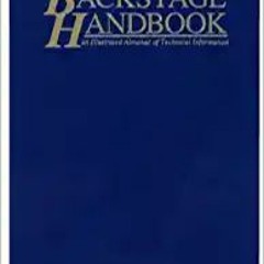 The Backstage Handbook: An Illustrated Almanac of Technical InformationeBook ✔️ PDF The Backstage Ha