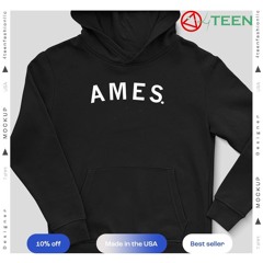 Ames curved logo shirt