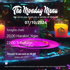 Monday Menu - Frenchcore - Mucking Funday 07-10-24