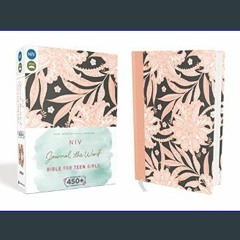 *DOWNLOAD$$ 🌟 NIV, Journal the Word Bible for Teen Girls, Hardcover, Pink Floral, Red Letter: Incl