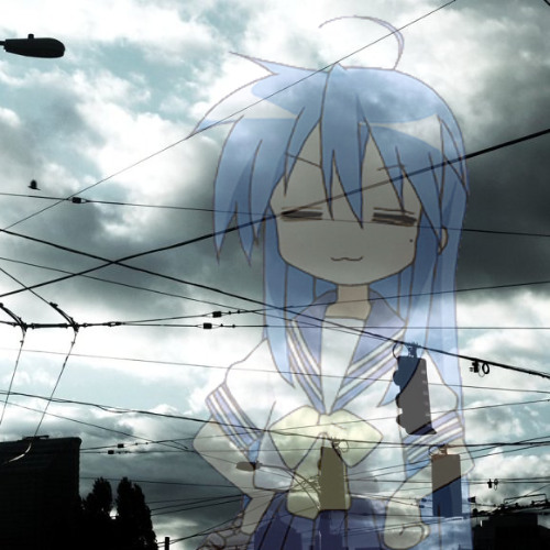 konata transcended the spacetime (omg so cool)