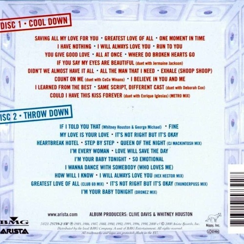Stream Whitney Houston, Greatest Hits (Cd 1 Throw Down) EXCLUSIVE