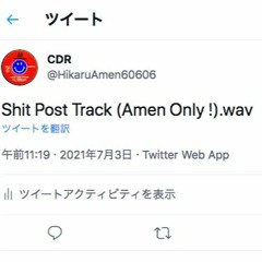 Shit Post Track (Amen Only !)