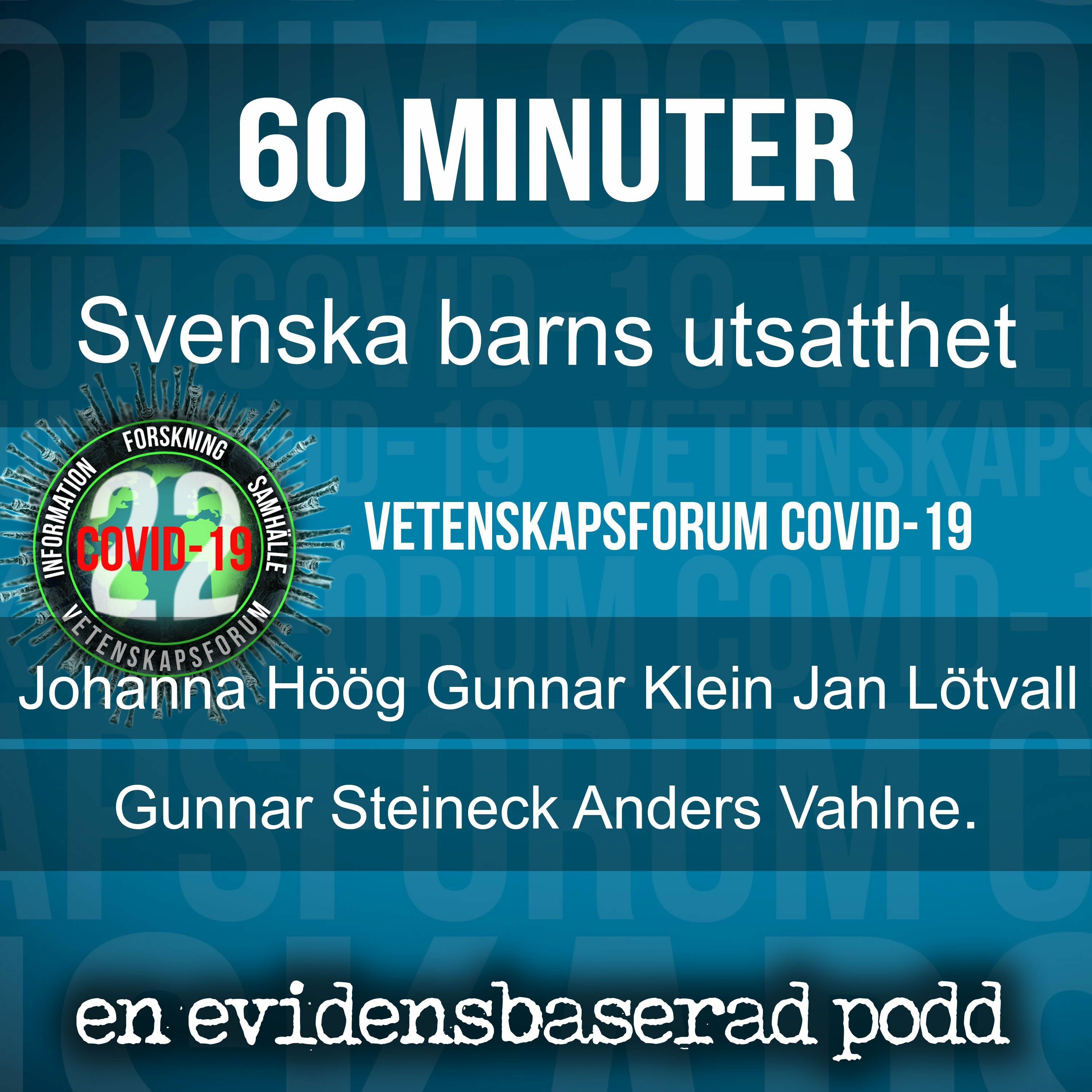 Vetenskapsforum covid-19
