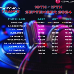 Live @ Twitch.tv/SivroTV - 09/15/2024 [Twitch DJs Trance Raid Train]