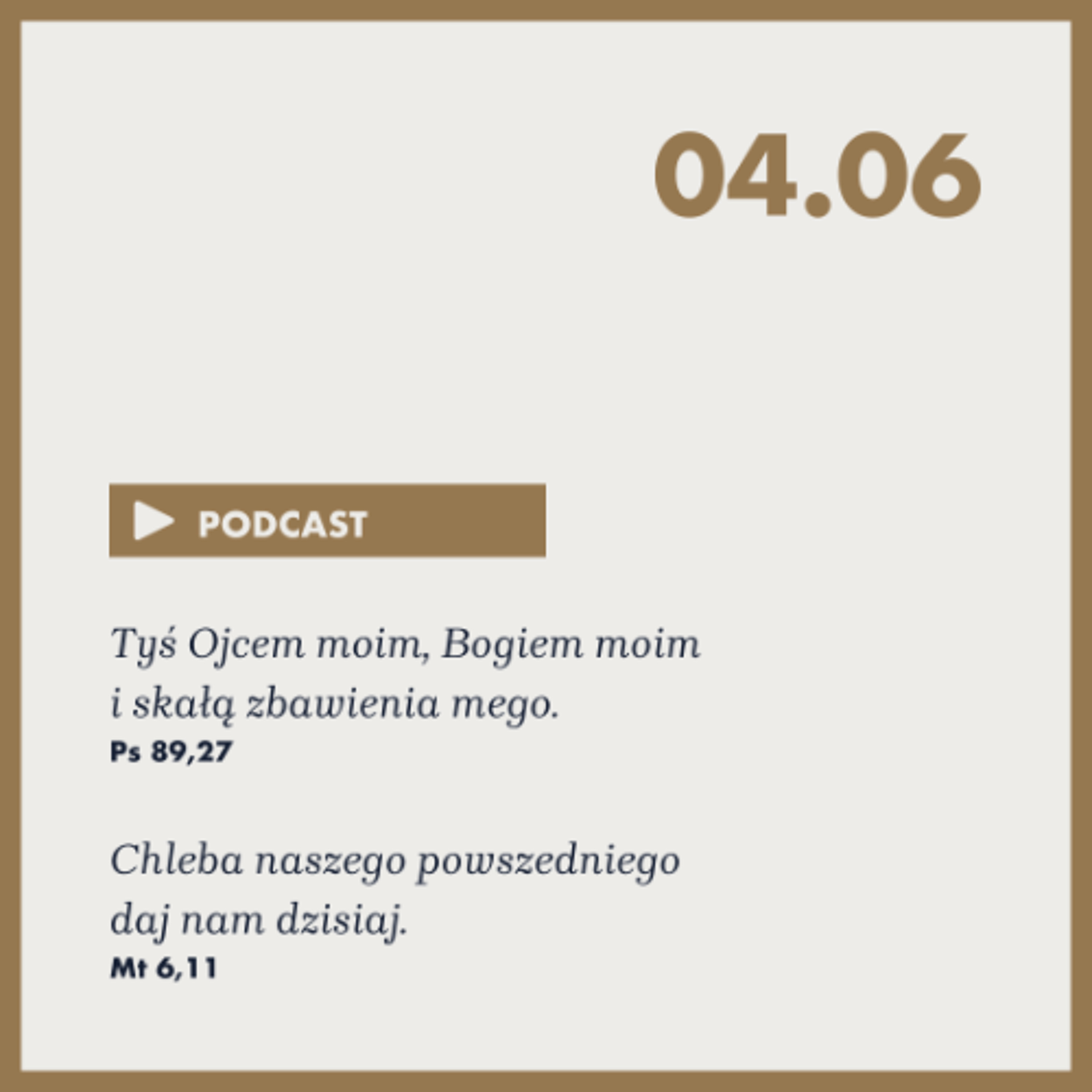 Poranek ze Słowem na 4 czerwca 2025 episode artwork