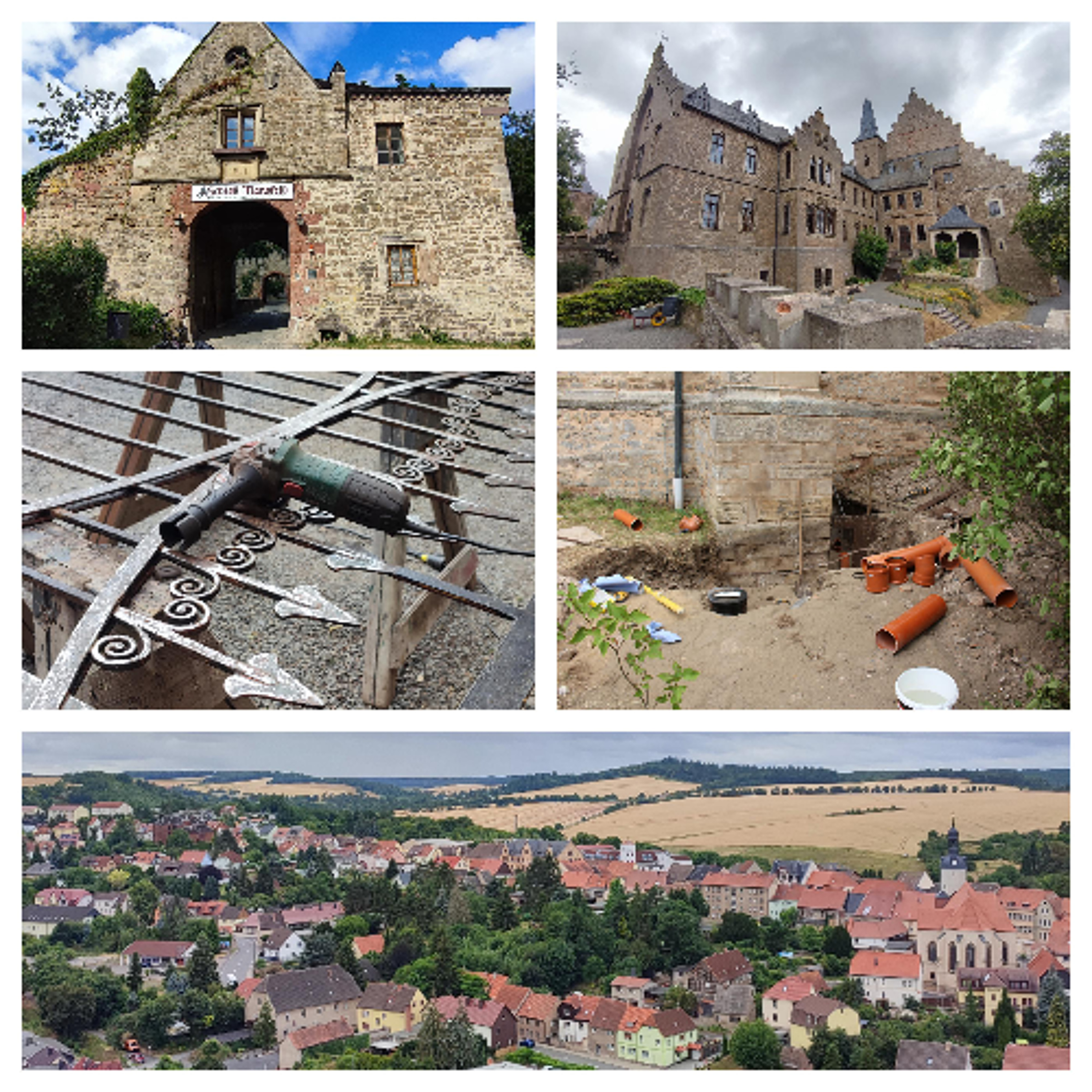 Arbeit gegen Unterkunft: Bauwoche auf Schloss Mansfeld