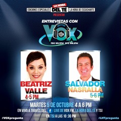 LHT 5 octubre 2021 Entrevista Beatriz Valle y Salvador Nasralla