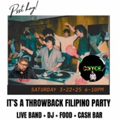 FILIPINO THROWBACK PARTY NJ