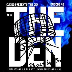DRUMS RADIO: THE DEN EP045 by CLEIDO (25-10-2023) | Deep House Mix