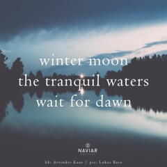 Moon Ripples on Water Waiting for Dawn(NaviarHaiku468)