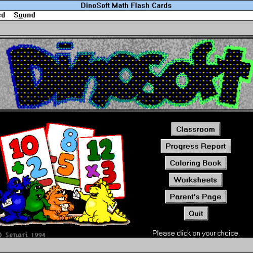 Dinosoft Math game theme song