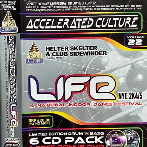 Accelerated Culture 22, 31 December 2004 (CD Pack): Grooverider / Mampi Swift