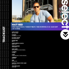 Select Radio with DJ Matt Reid - December 18th