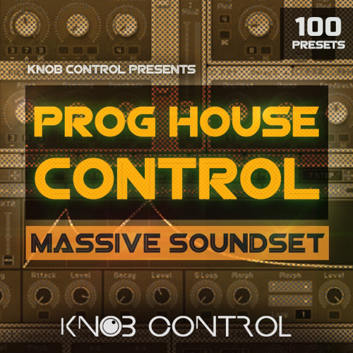 Knob Control Prog House Control for Massive-DECiBEL