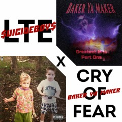 Lte ($uicideboy$) × Cry Of Fear (Baker Ya Maker) mashup by stnz