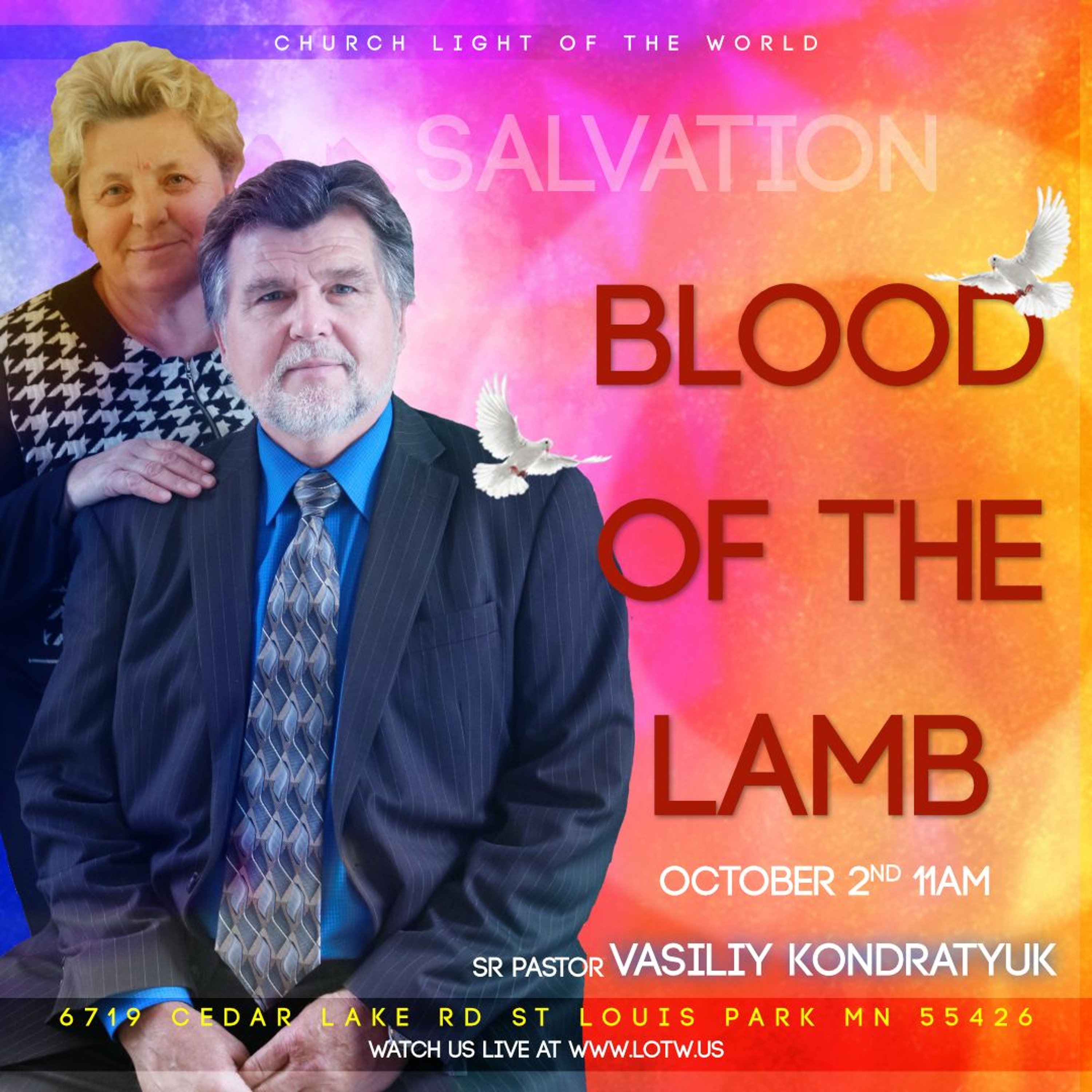 Blood Of The Lamb | Sr Pastor Vasiliy Kondratyuk 10.02.22 episode artwork