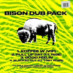 Bison X Toby Ross - Blacked Out (Dub Pack)