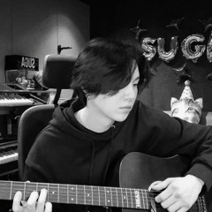 YOONGI guitar + singing (It's Not Love if It Hurts Too Much by kim kwang keok) [ cover]