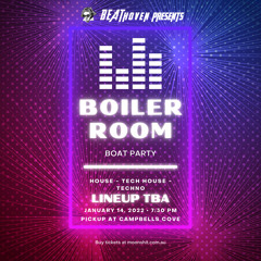 @ Beathoven's Boiler Room Boat Party 14.01.2022
