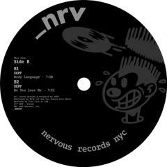 Premiere: B1. Sepp - Body Language [NRV007]