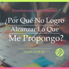 Tema | ¿Por Qué No Logro Alcanzar Lo Que Me Propongo?