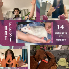 mini lis☆ b2b rick synth @ RAT FEST 14