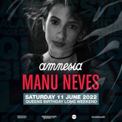 Manu Neves live @Amnesia Ibiza_Sydney_11.06.2022