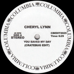 YOU SAVED MY DAY (CRATEBUG EDIT)