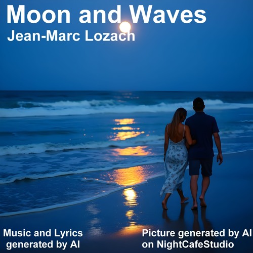 Moon and Waves