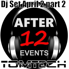 After12 Livestreamset IN Motion Part 2 // TomtecH (NL) / April 3rd 2021// The Hague Netherlands