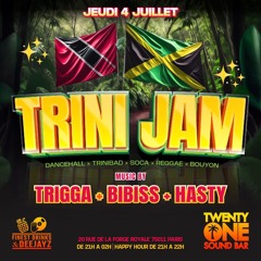 Dj Hasty (Mix) x Dj Trigga & Dj Bibiss(Mic) Live Session TriniJam @TwentyOneSoundBar 04.07.2024 Pt.1