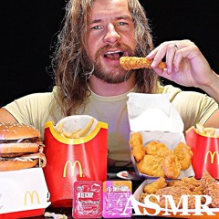 Eating Mc Donalds Chicken and Burger Feast Pt.1